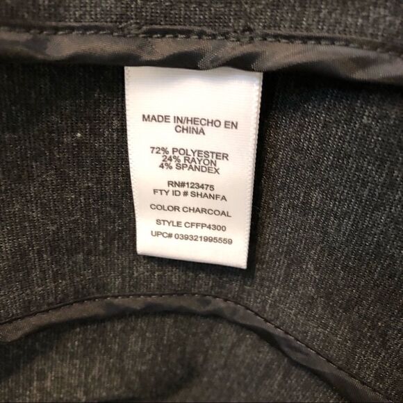 Catherine Malandrino Ponte Moto Jacket charcoal sz small - Picture 5 of 9